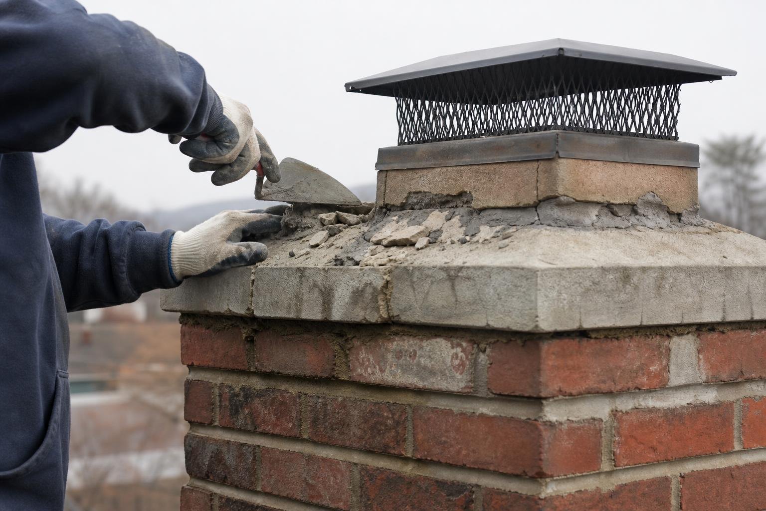 Chimney Cap Installation